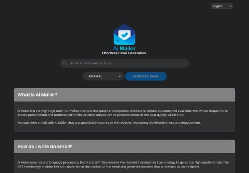 AI Mailer