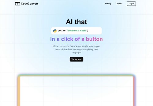 CodeConvert AI