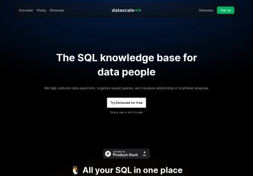 Datascale